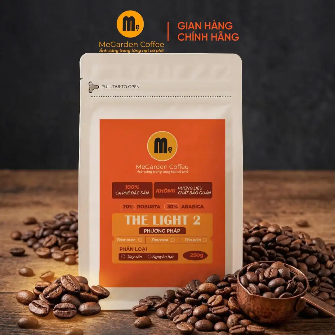 The Light 2 70% Robusta 30% Arabica
