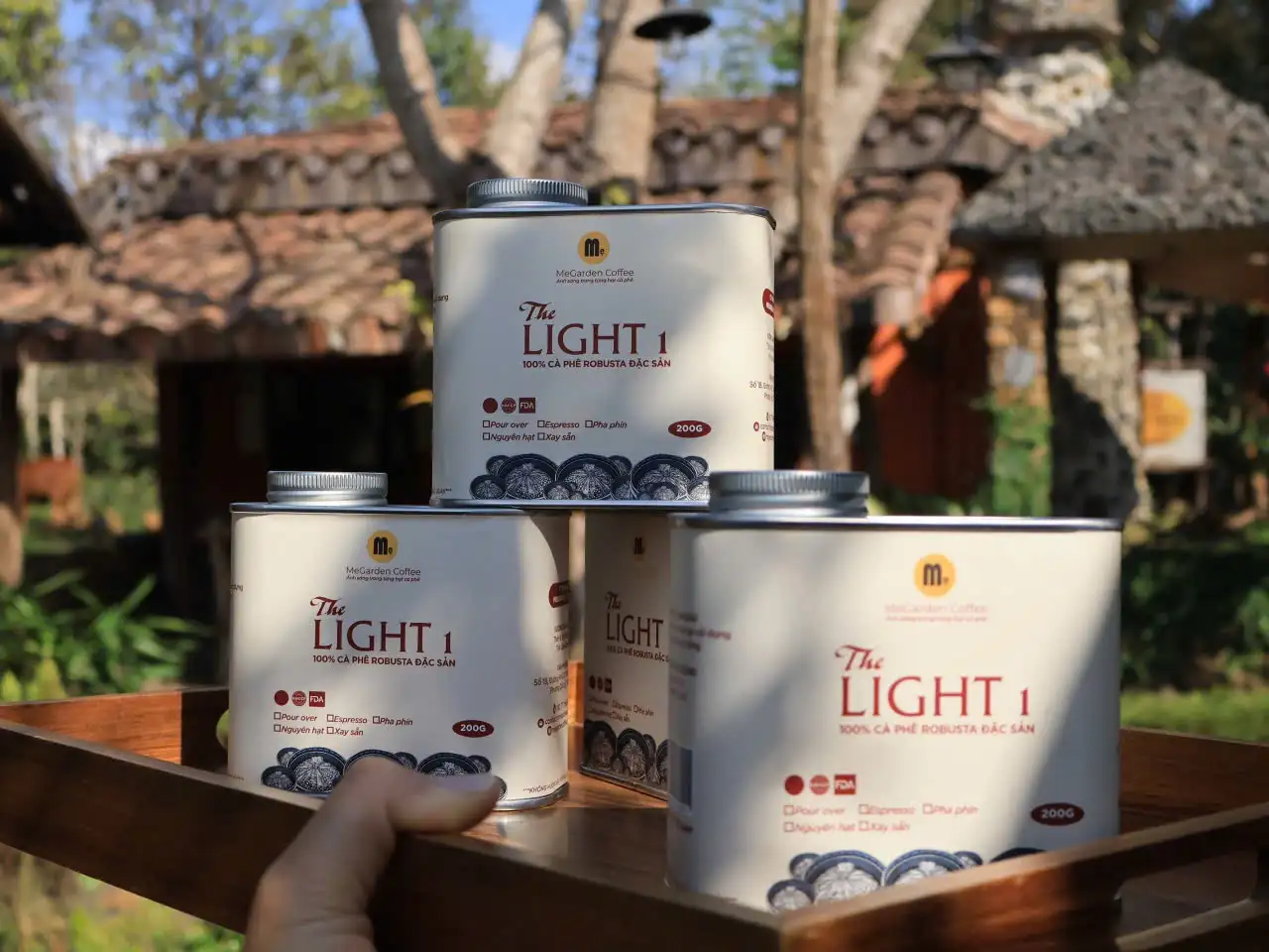 The Light 1: 100% Robusta - Hộp thiếc - Ảnh 3