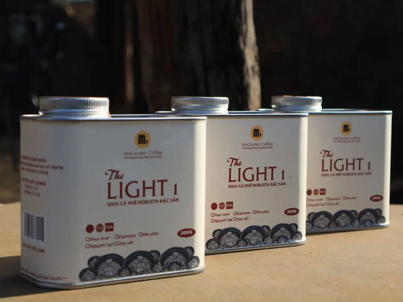 The Light 1: 100% Robusta - Hộp thiếc - Ảnh 4