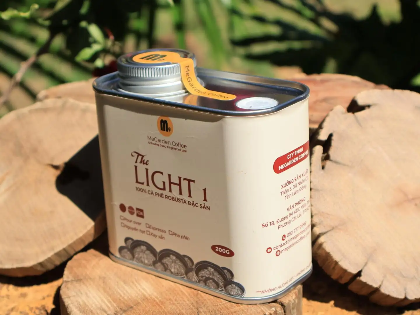 The Light 1: 100% Robusta - Hộp thiếc - Ảnh 6